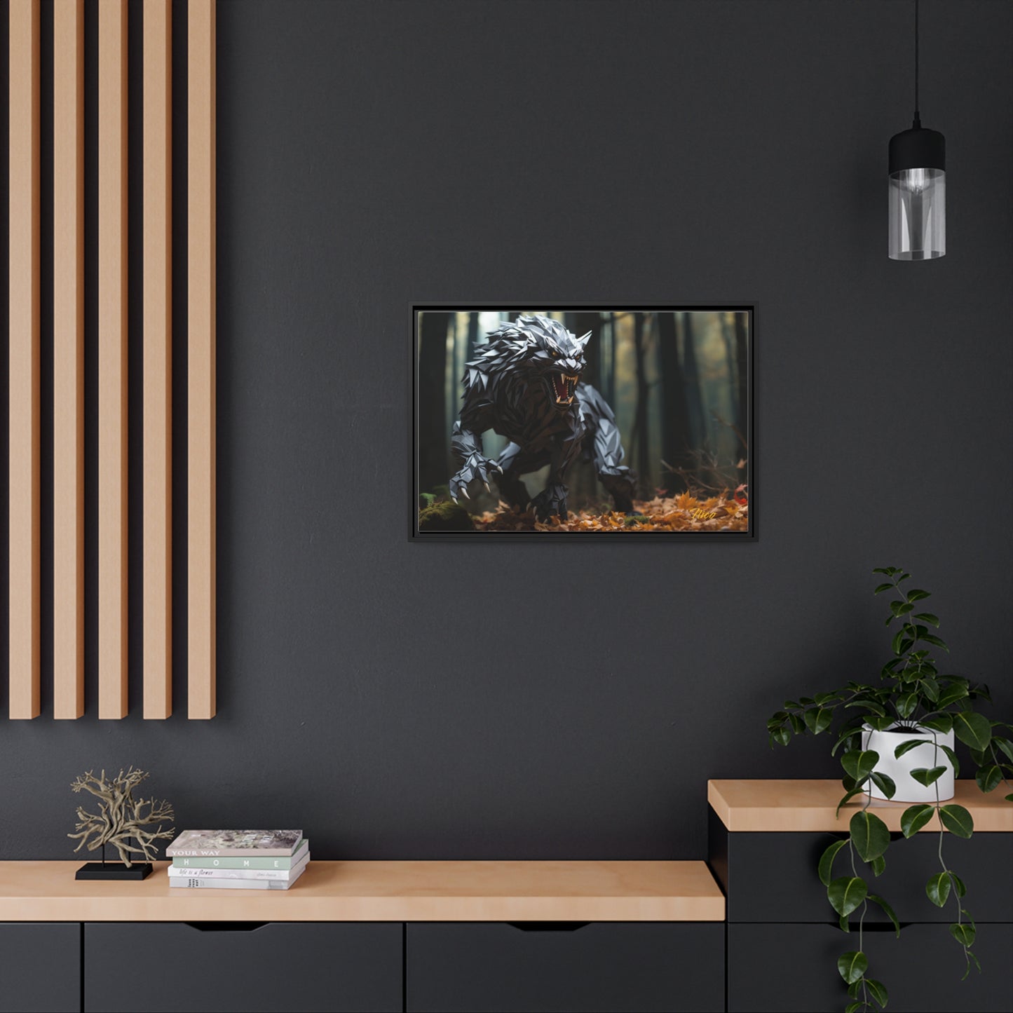 Halloween 2024 Series Print #6 - Black Framed Canvas Print