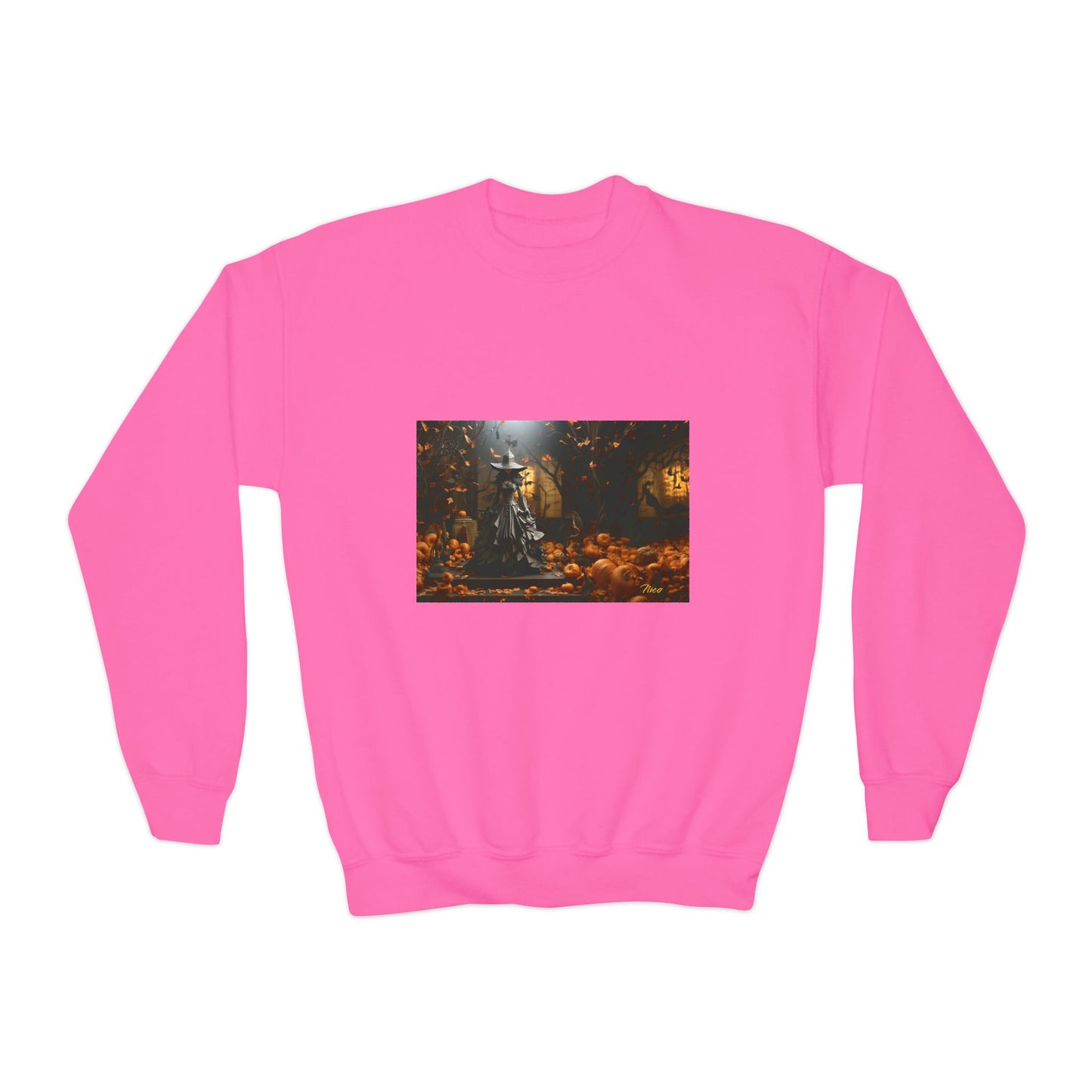 Halloween 2024 Series Print #10 Youth Crewneck Sweatshirt