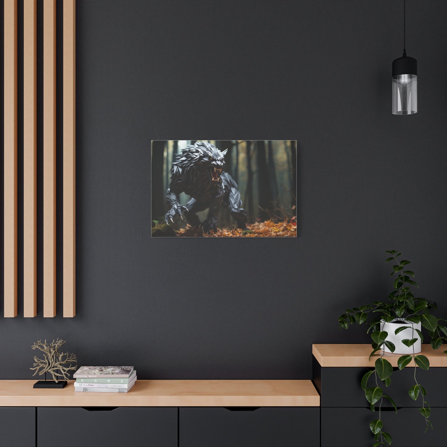 Halloween 2024 Series Print #6 - Streched Matte Canvas Print, 1.25" Thick