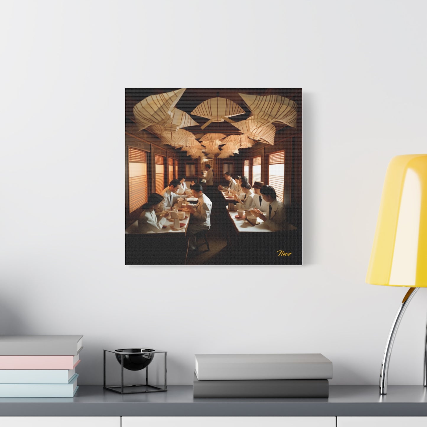 Orient Express Series Print #4 - Streched Matte Canvas Print, 1.25" Thick