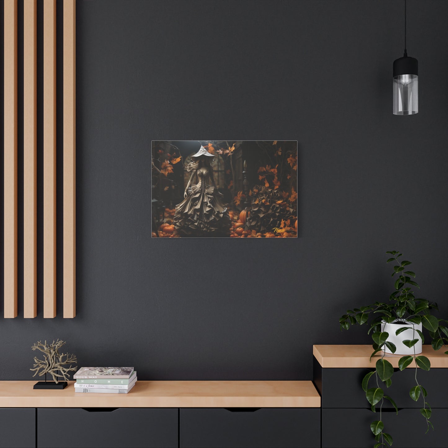 Halloween 2024 Series Print #1 - Streched Matte Canvas Print, 1.25" Thick