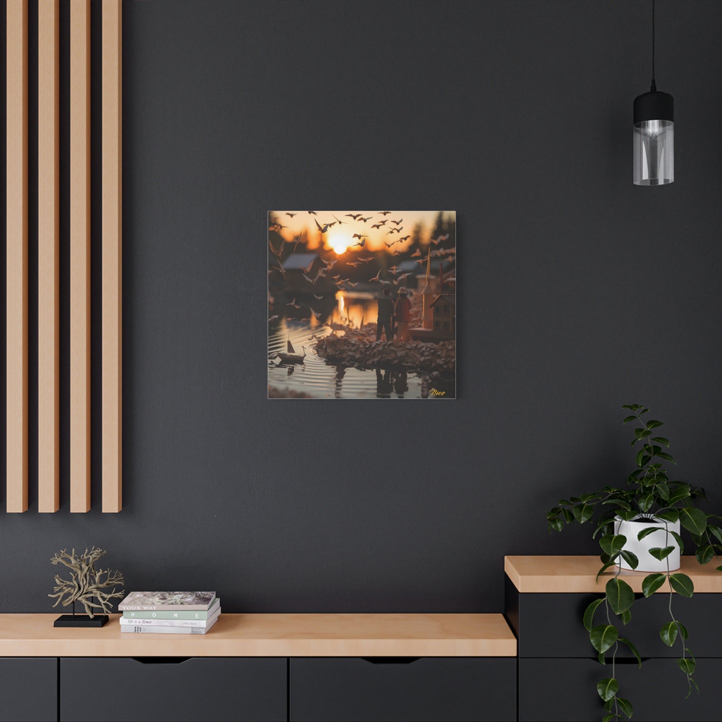 On The Docks By The Bay Series Print #10 - Streched Matte Canvas Print, 1.25" Thick
