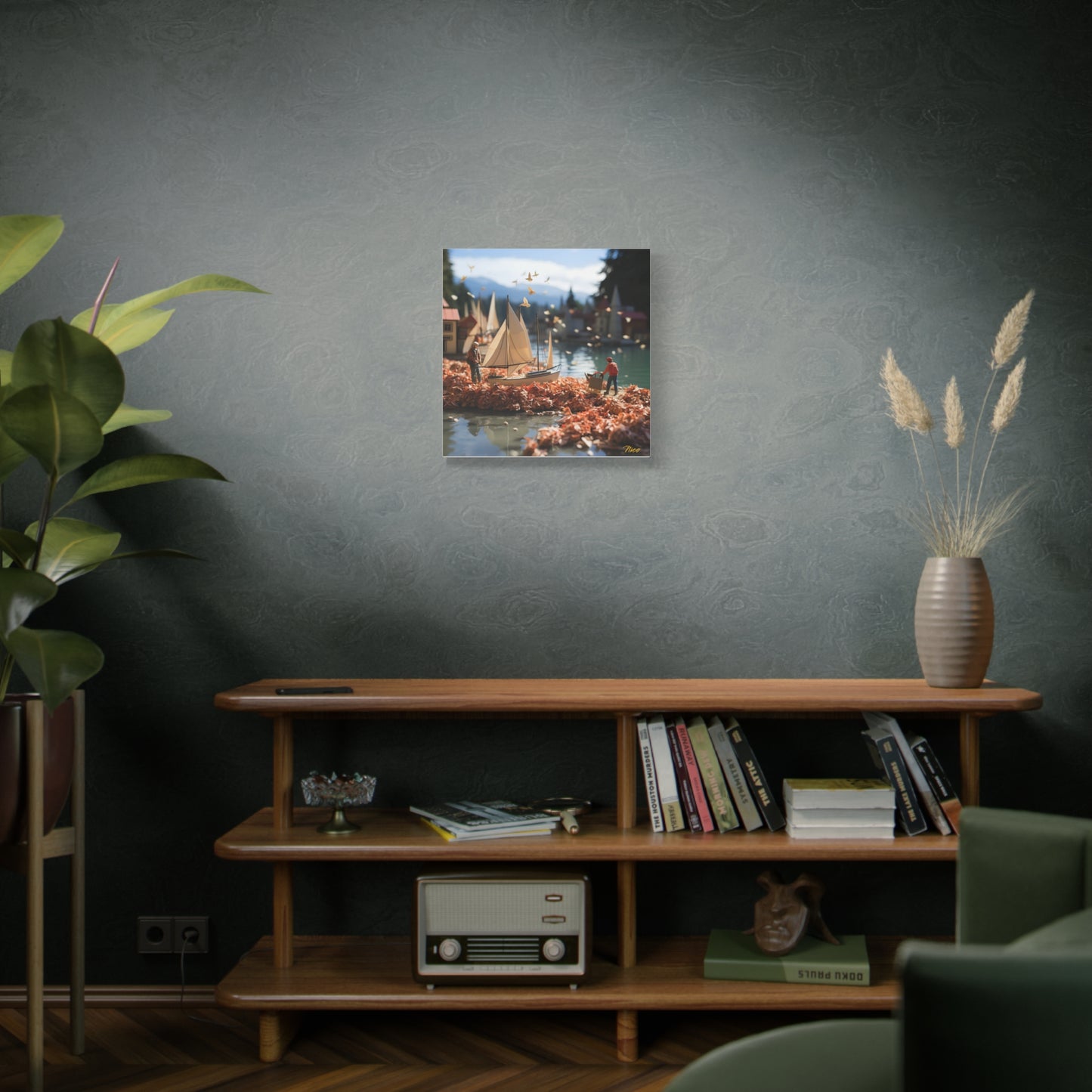 On The Docks By The Bay Series Print #5 - Streched Matte Canvas Print, 1.25" Thick