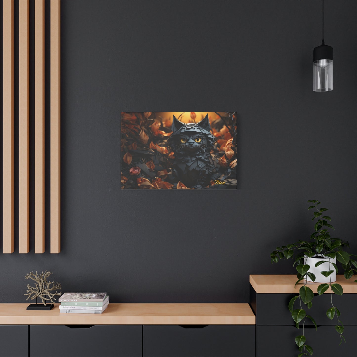 Halloween 2024 Series Print #2 - Streched Matte Canvas Print, 1.25" Thick