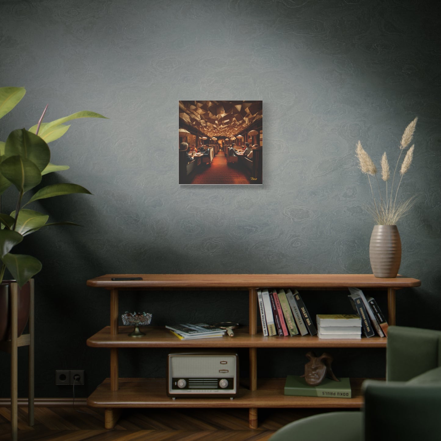 Orient Express Series Print #2 - Streched Matte Canvas Print, 1.25" Thick