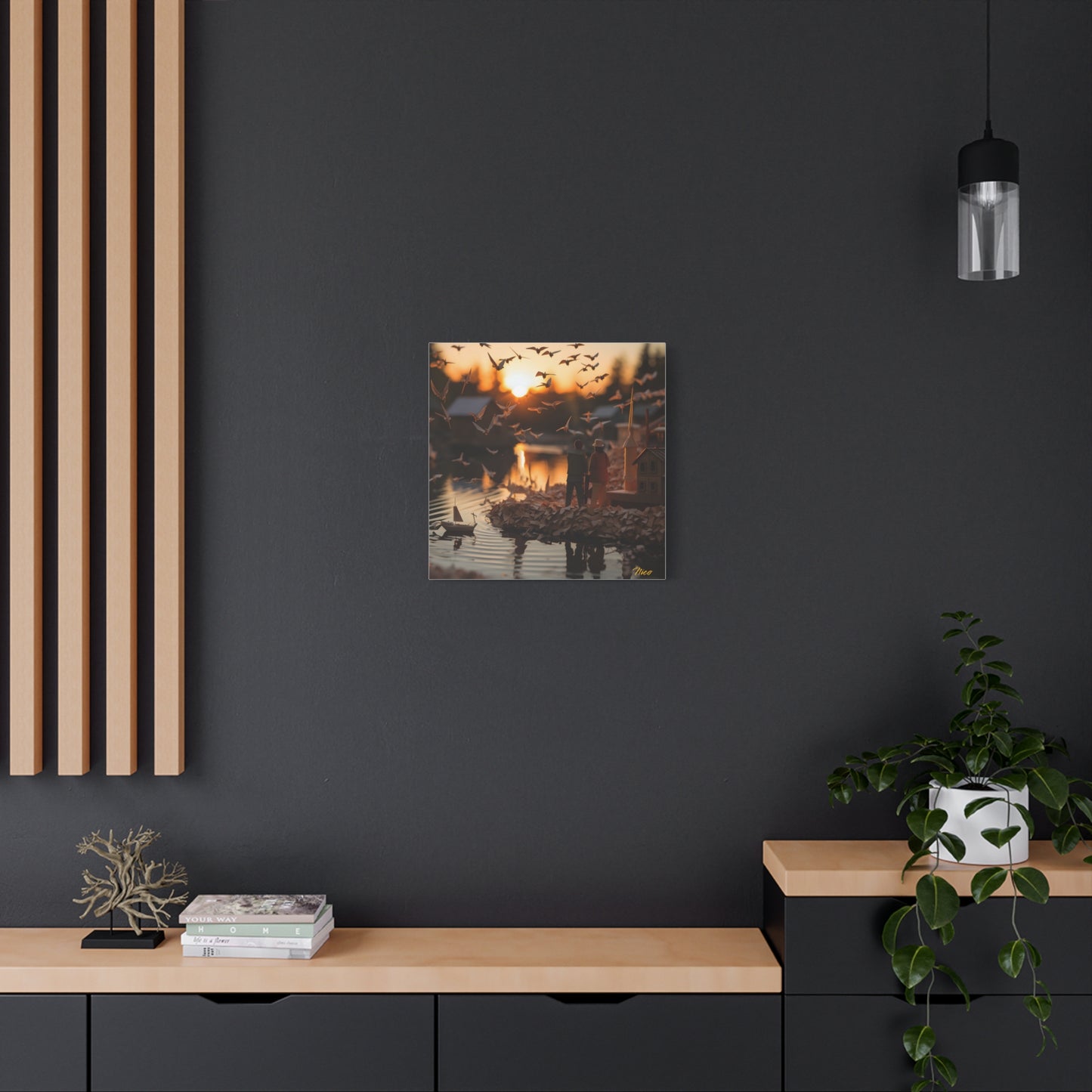 On The Docks By The Bay Series Print #10 - Streched Matte Canvas Print, 1.25" Thick
