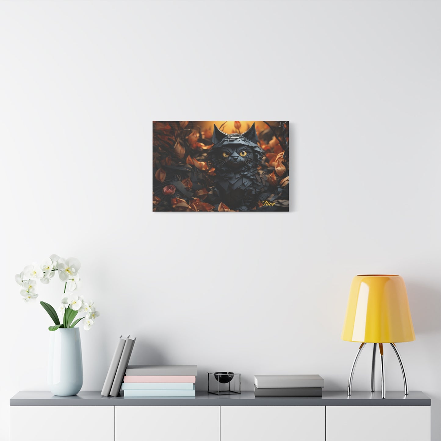 Halloween 2024 Series Print #2 - Streched Matte Canvas Print, 1.25" Thick