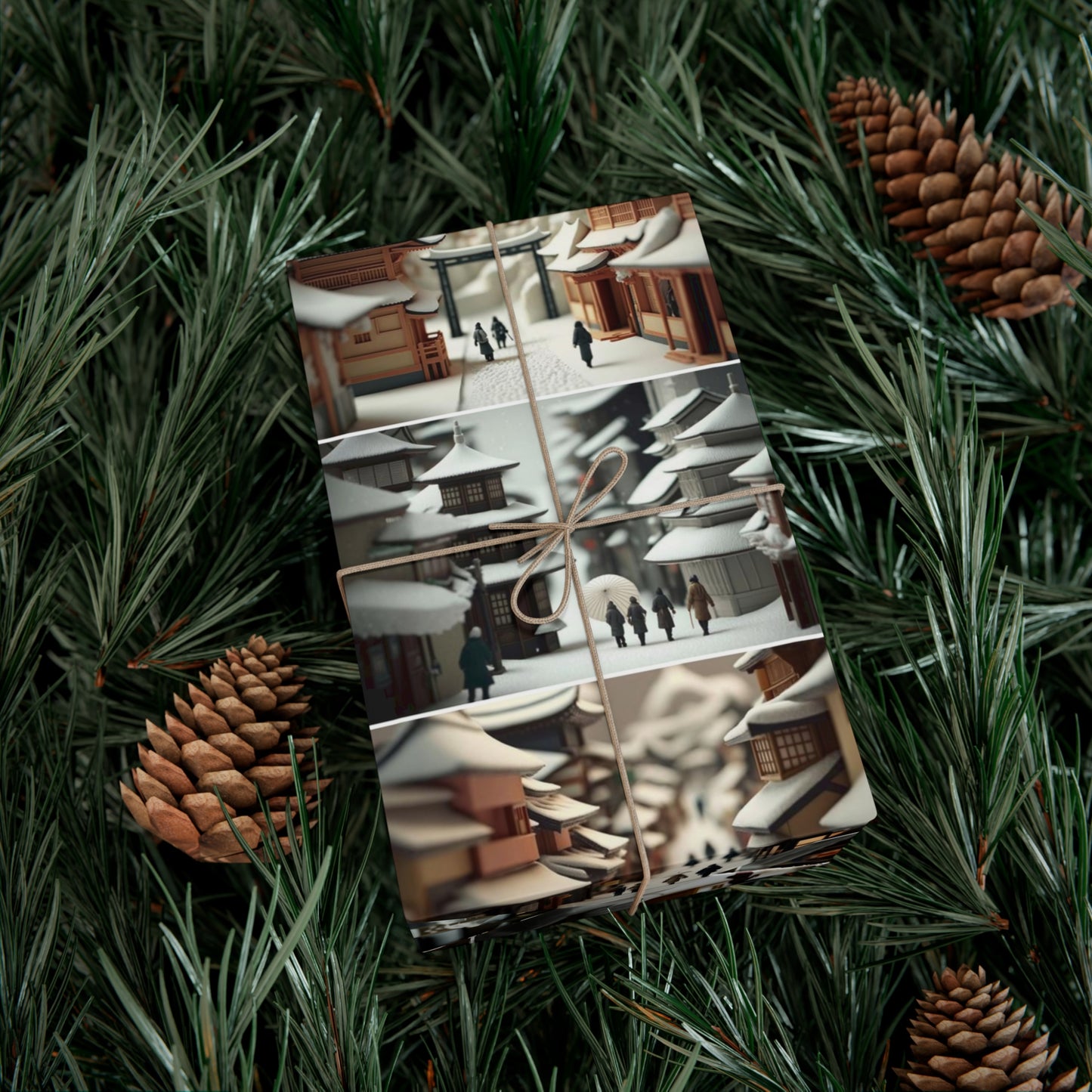 I Wish It Would Snow - All 10 Prints In Series - Gift Wrap Paper