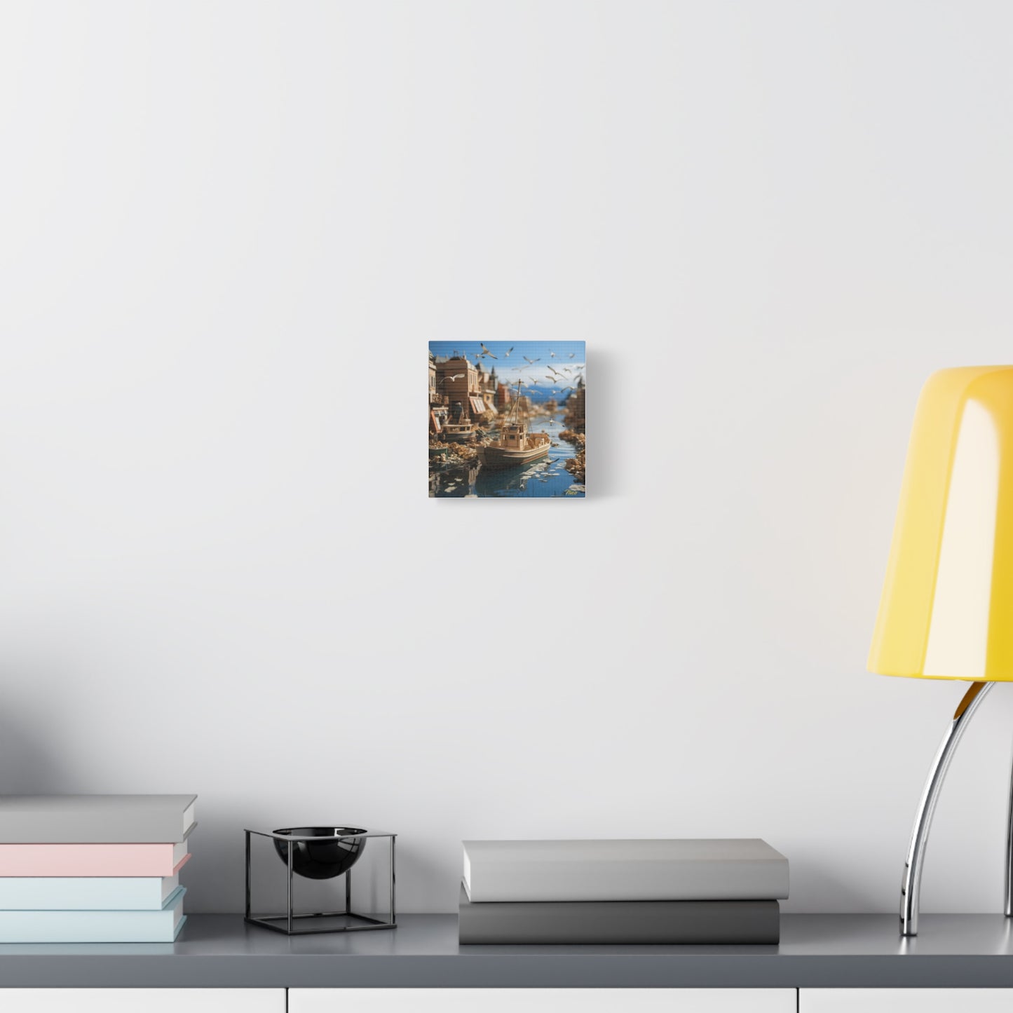 On The Docks By The Bay Series Print #3 - Streched Matte Canvas Print, 1.25" Thick