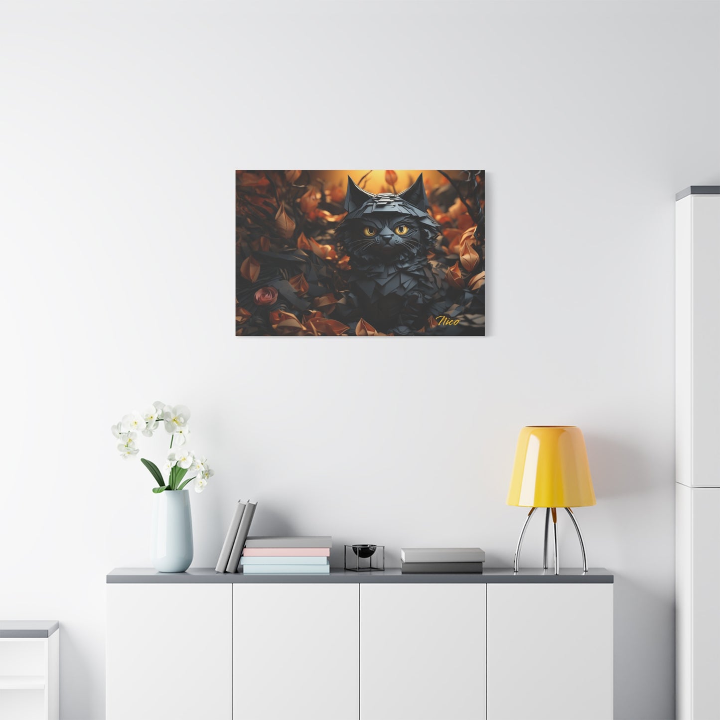 Halloween 2024 Series Print #2 - Streched Matte Canvas Print, 1.25" Thick