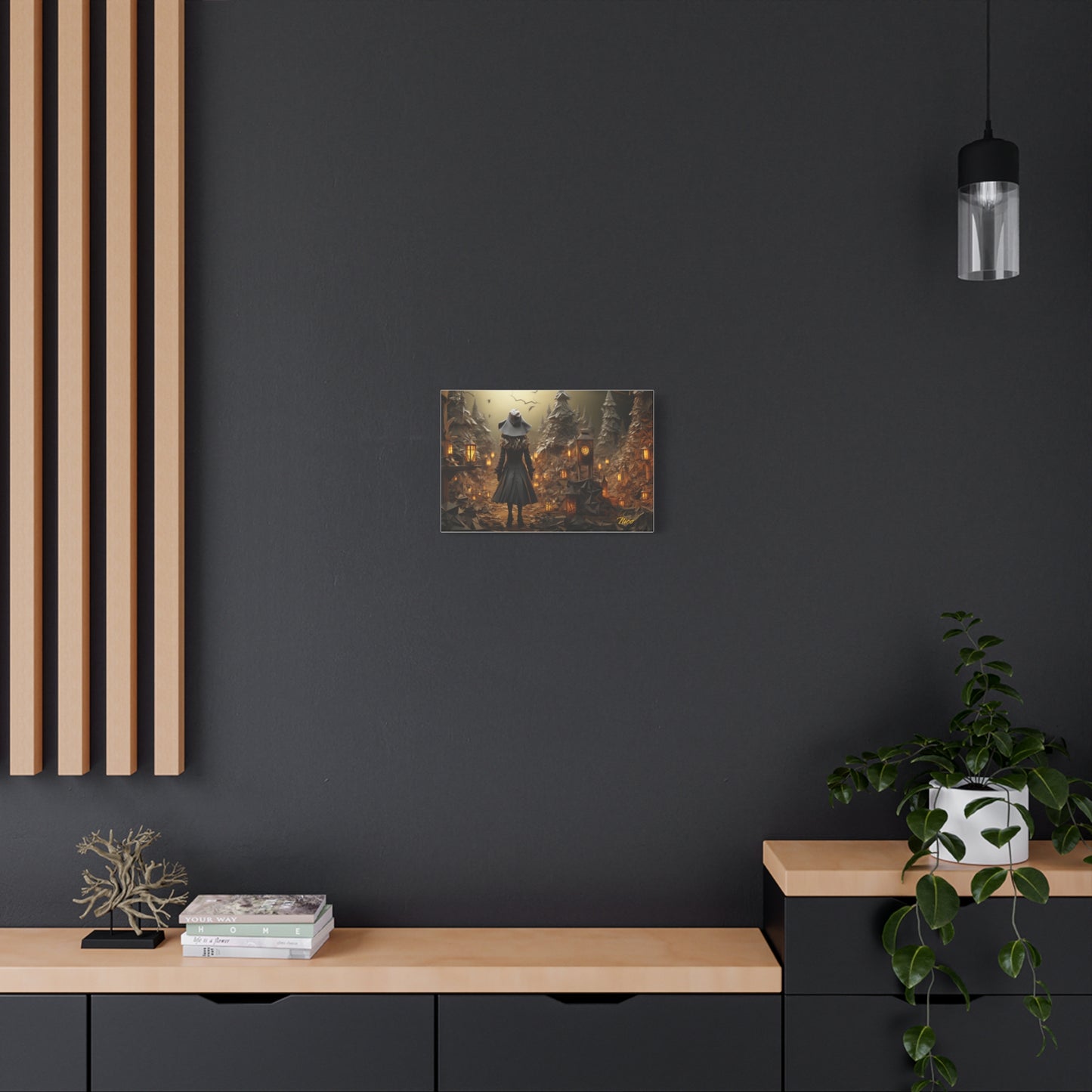 Halloween 2024 Series Print #3 - Streched Matte Canvas Print, 1.25" Thick