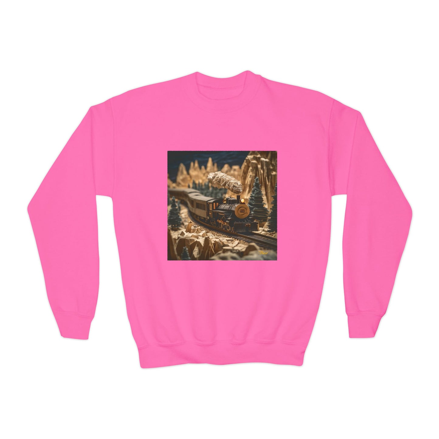 Orient Express Series Print #1 Youth Crewneck Sweatshirt