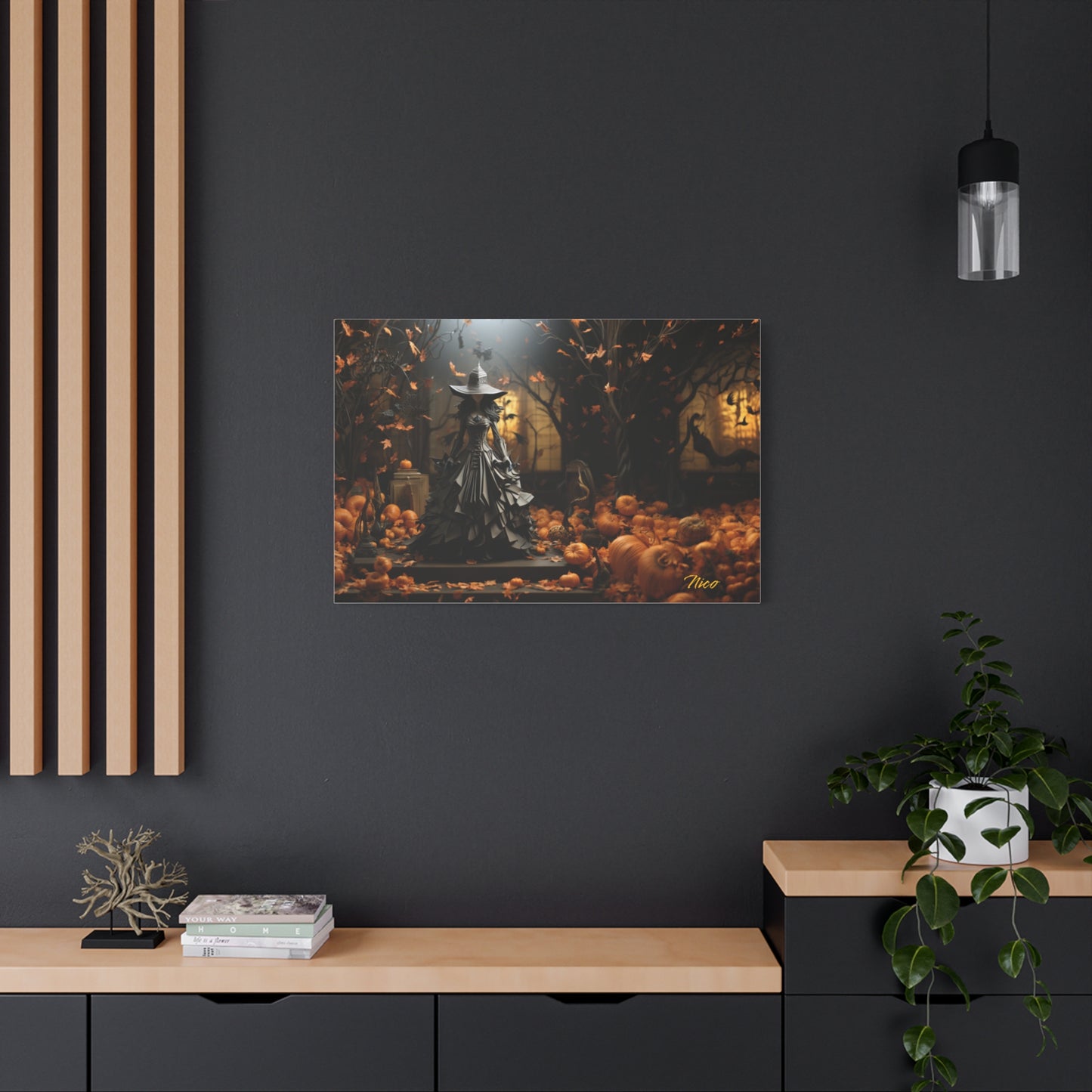 Halloween 2024 Series Print #10 - Streched Matte Canvas Print, 1.25" Thick