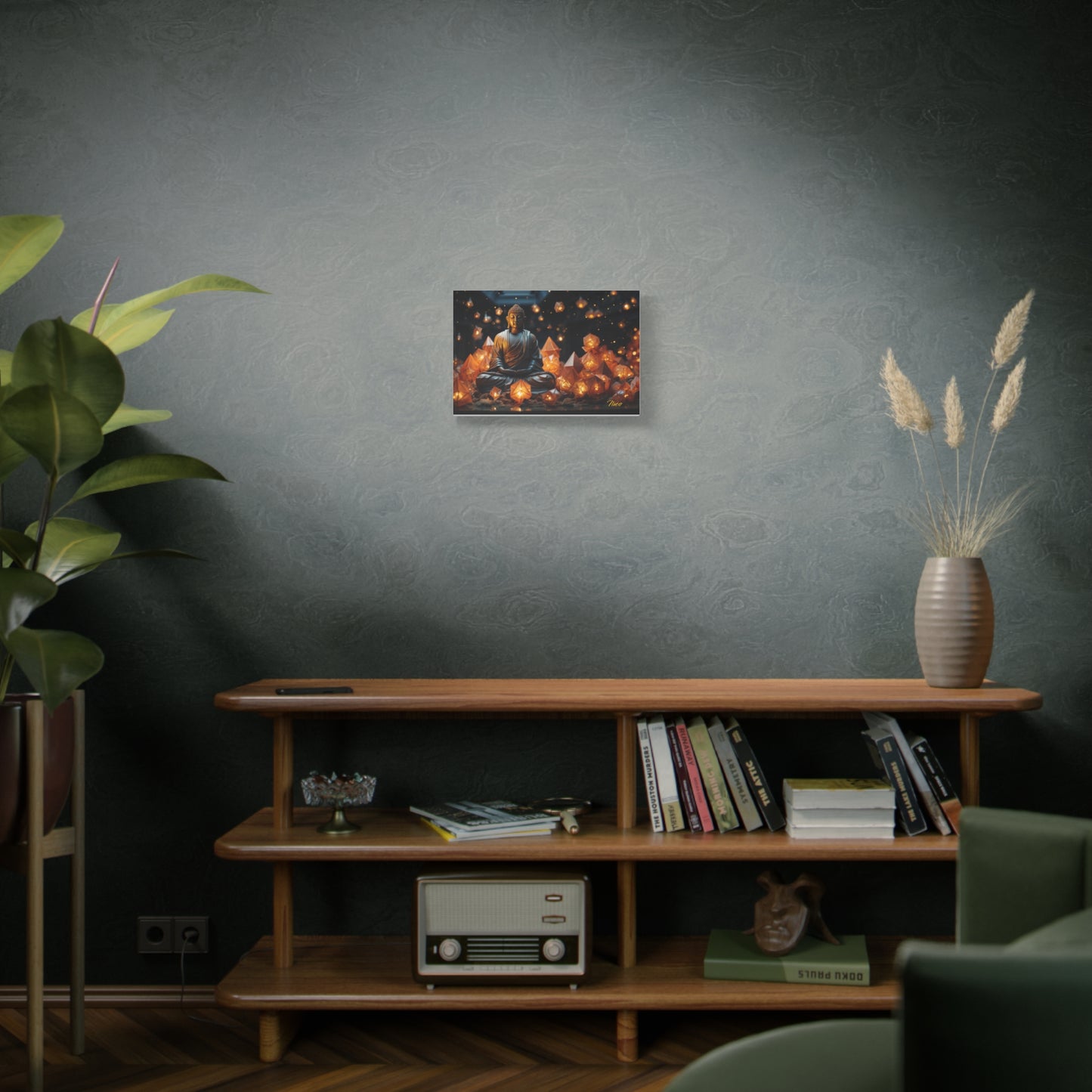 Ascending Buddha Series Print #10 - Streched Matte Canvas Print, 1.25" Thick