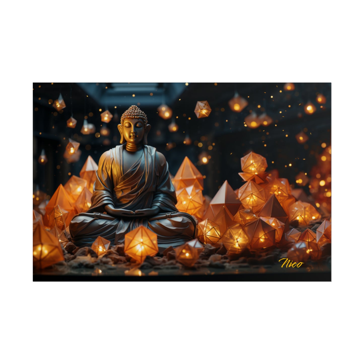 Ascending Buddha Series Print #10 - Fine Art, Matte or Semi-Gloss Print