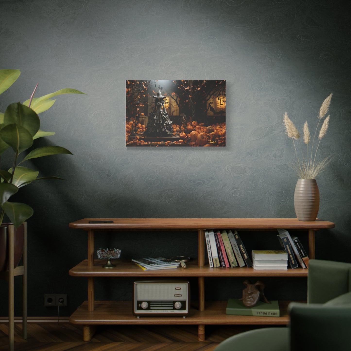 Halloween 2024 Series Print #10 - Streched Matte Canvas Print, 1.25" Thick