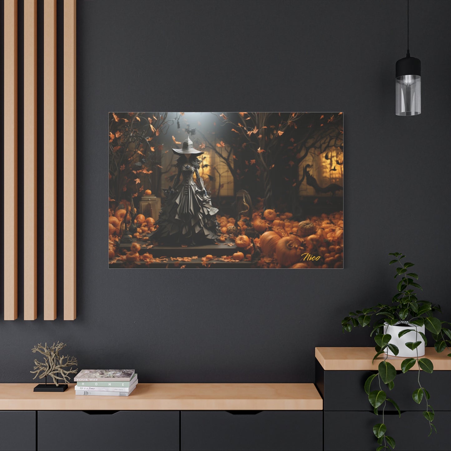 Halloween 2024 Series Print #10 - Streched Matte Canvas Print, 1.25" Thick