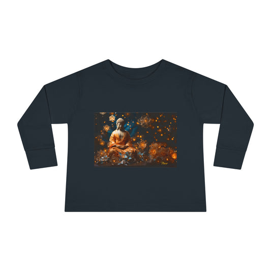 Ascending Buddha Series Print #8 Toddler Long Sleeve Tee