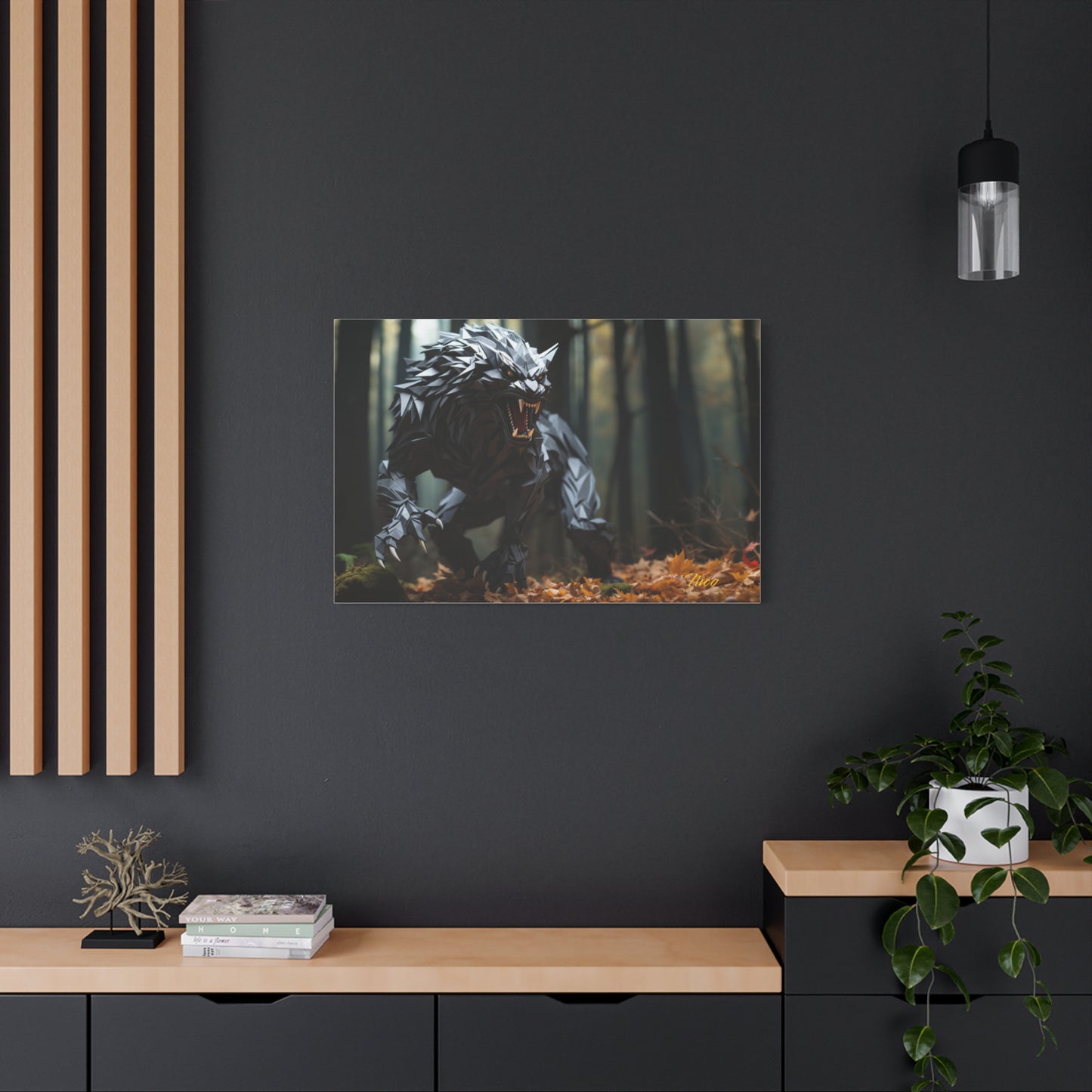 Halloween 2024 Series Print #6 - Streched Matte Canvas Print, 1.25" Thick