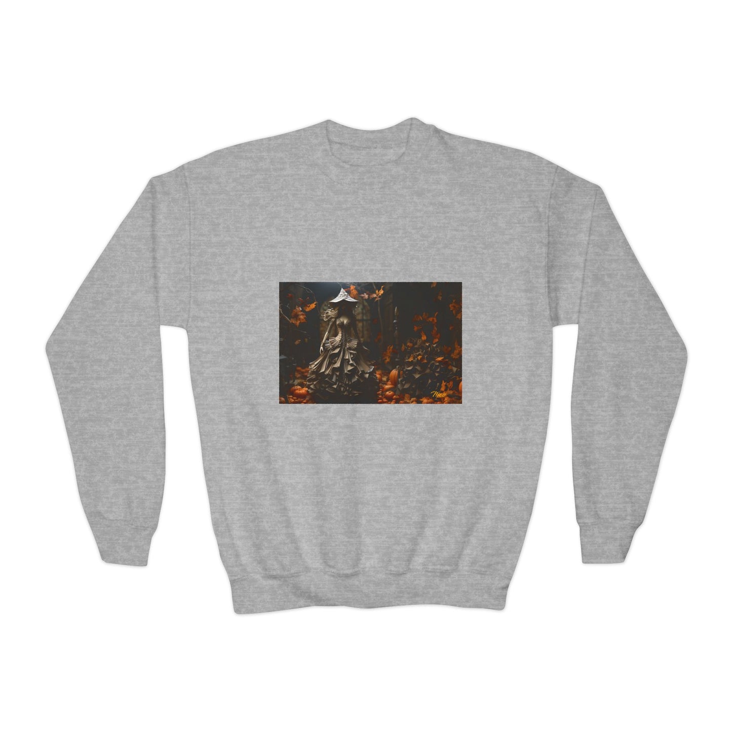 Halloween 2024 Series Print #1 Youth Crewneck Sweatshirt
