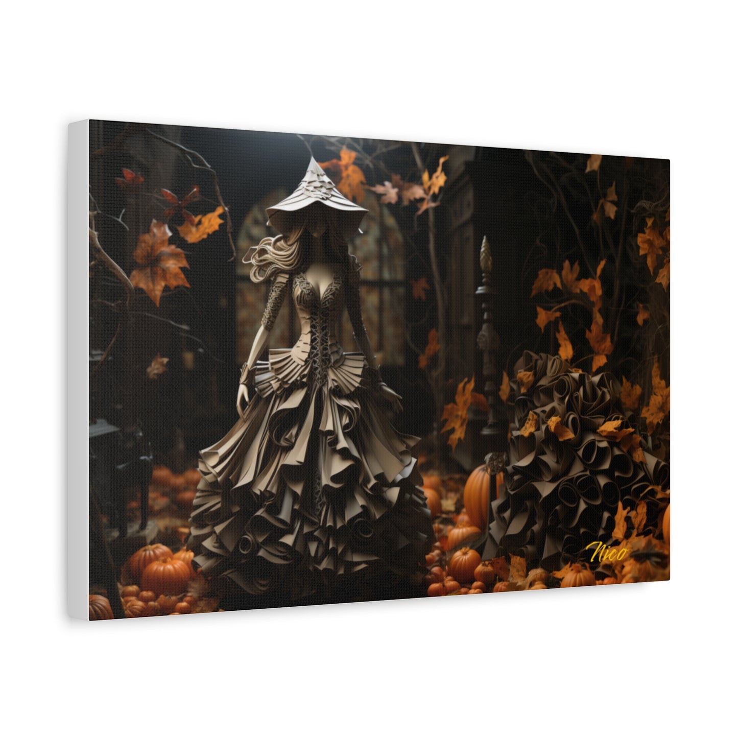 Halloween 2024 Series Print #1 - Streched Matte Canvas Print, 1.25" Thick