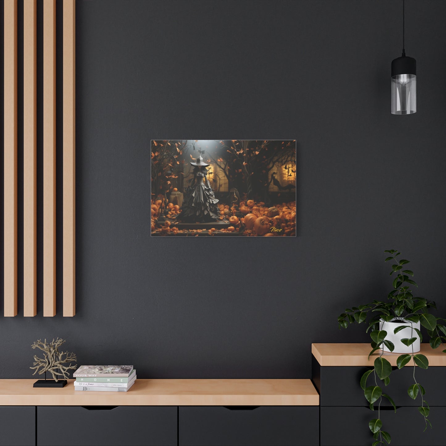 Halloween 2024 Series Print #10 - Streched Matte Canvas Print, 1.25" Thick