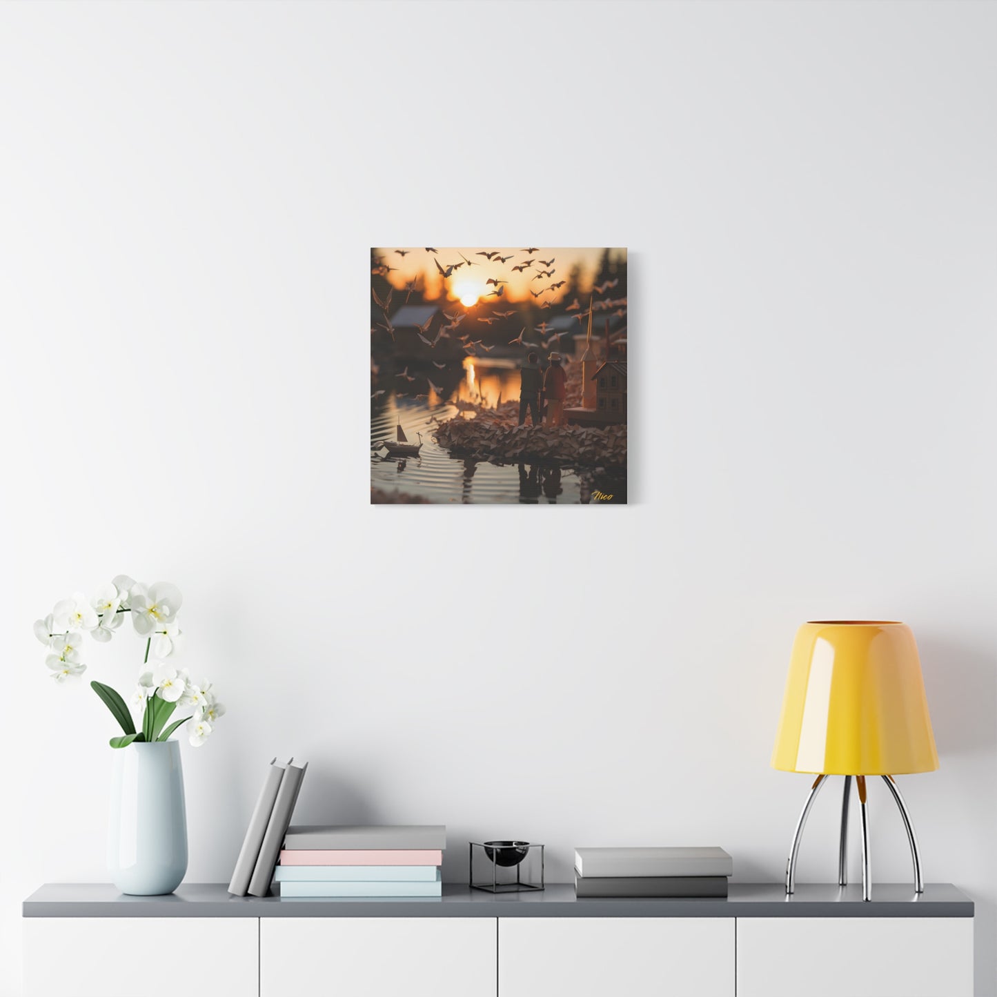 On The Docks By The Bay Series Print #10 - Streched Matte Canvas Print, 1.25" Thick
