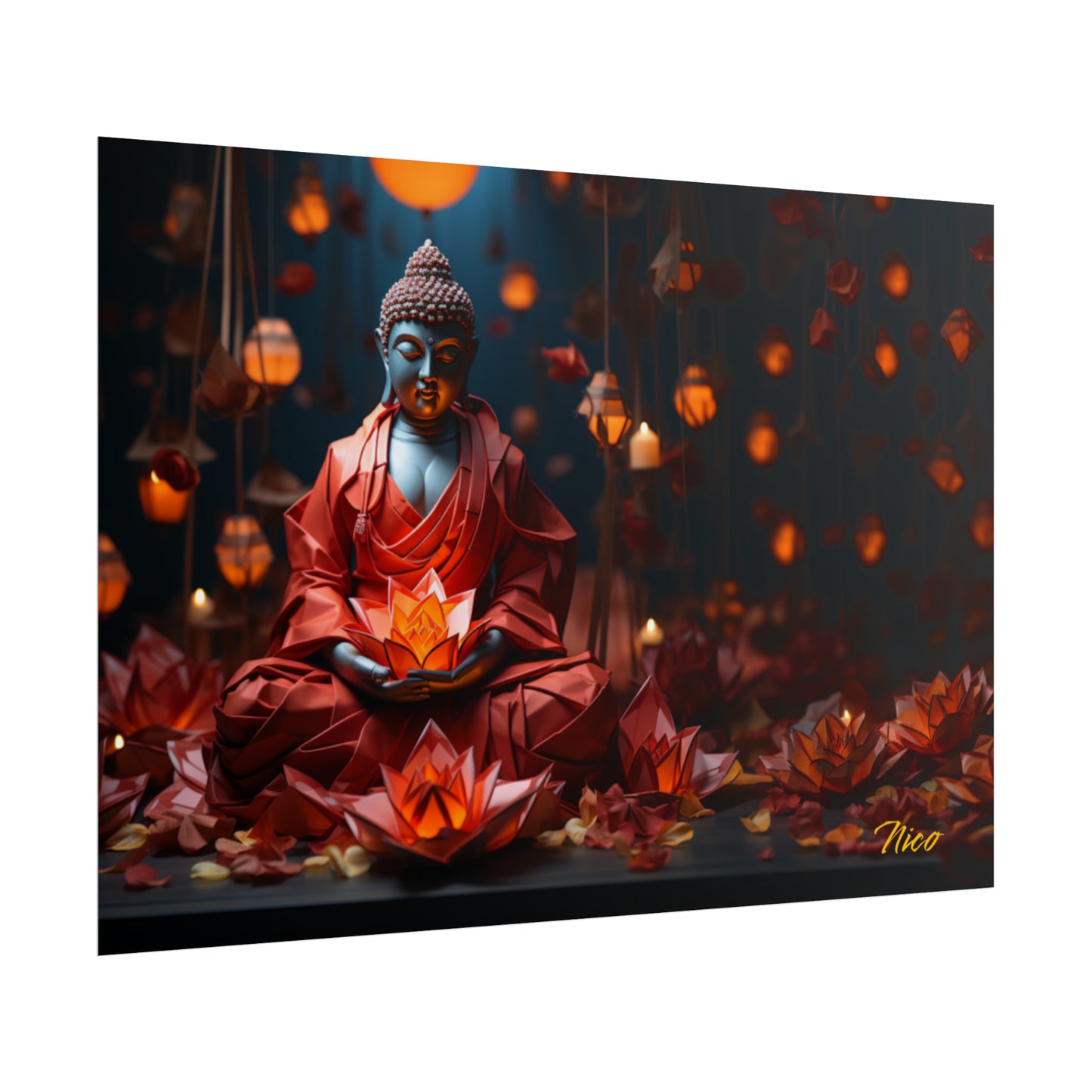 Ascending Buddha Series Print #2 - Fine Art, Matte or Semi-Gloss Print