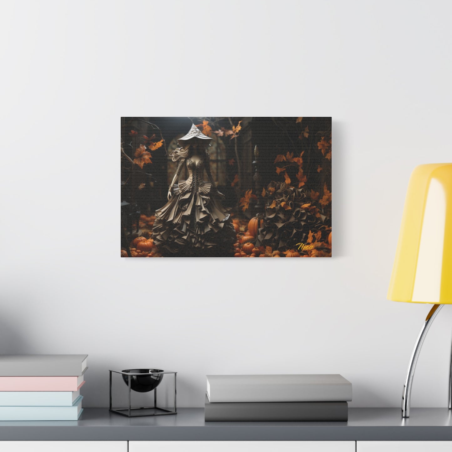 Halloween 2024 Series Print #1 - Streched Matte Canvas Print, 1.25" Thick