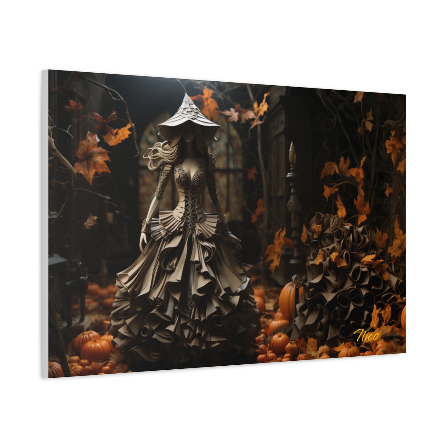 Halloween 2024 Series Print #1 - Streched Matte Canvas Print, 1.25" Thick