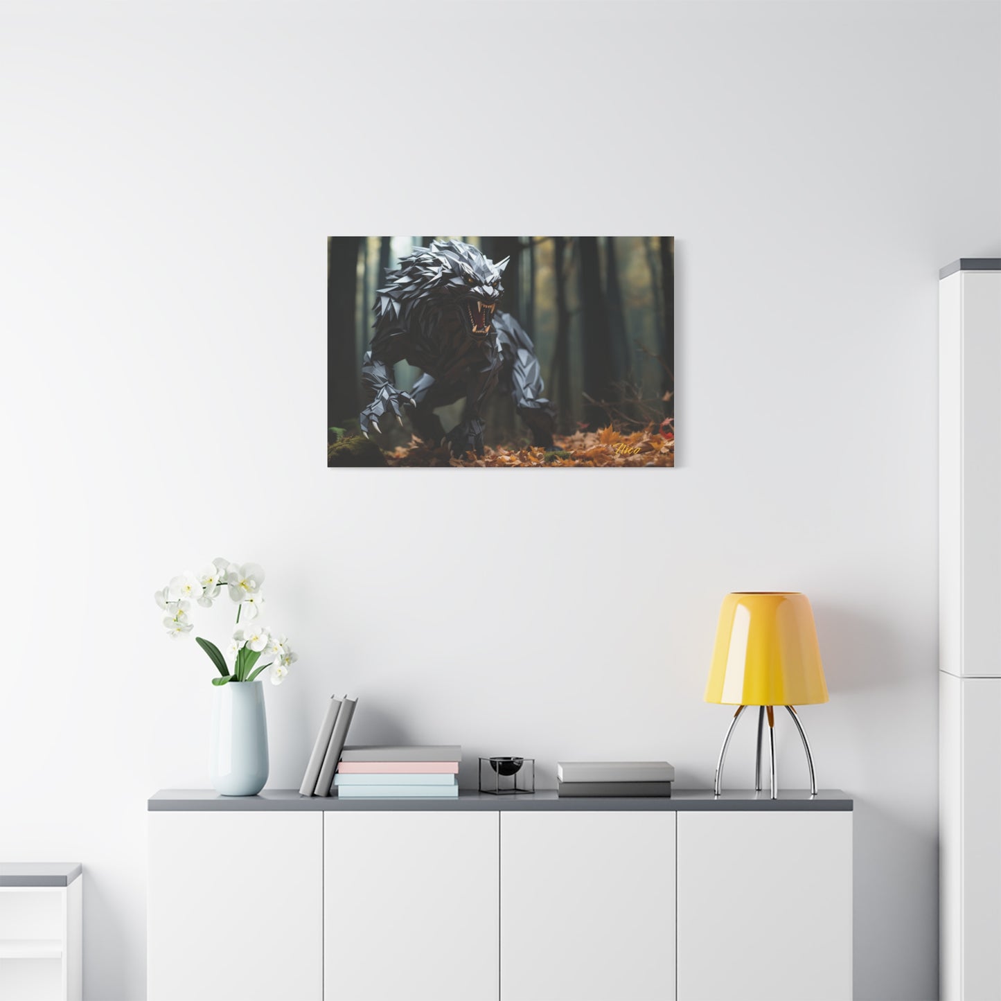 Halloween 2024 Series Print #6 - Streched Matte Canvas Print, 1.25" Thick