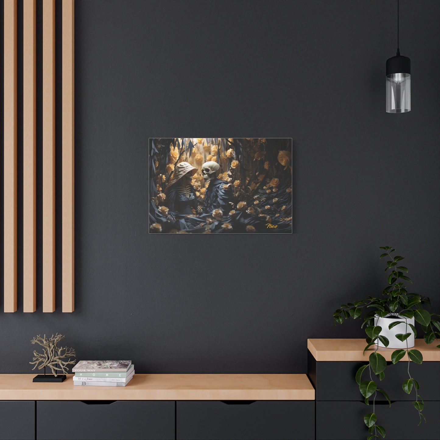 Halloween 2024 Series Print #4 - Streched Matte Canvas Print, 1.25" Thick