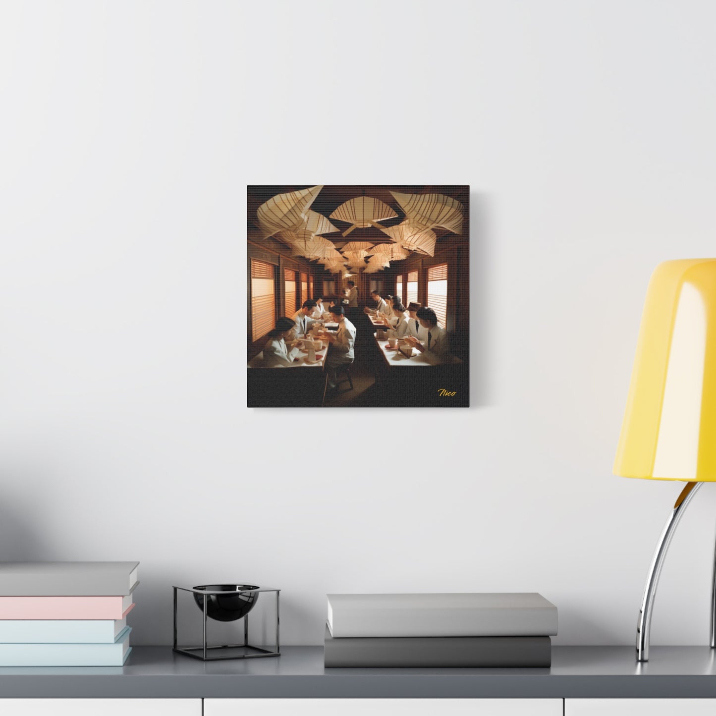 Orient Express Series Print #4 - Streched Matte Canvas Print, 1.25" Thick
