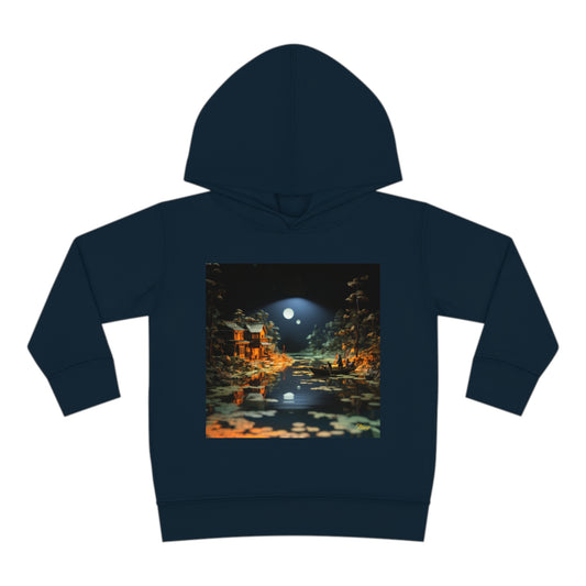 Born On A Bayou Series Print #3 Toddler Pullover Fleece Hoodie