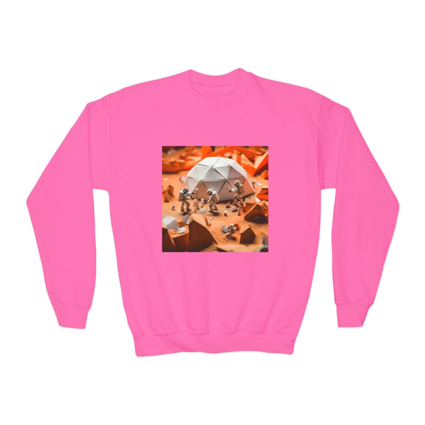 Elons' Dream Series Print #8 Youth Crewneck Sweatshirt