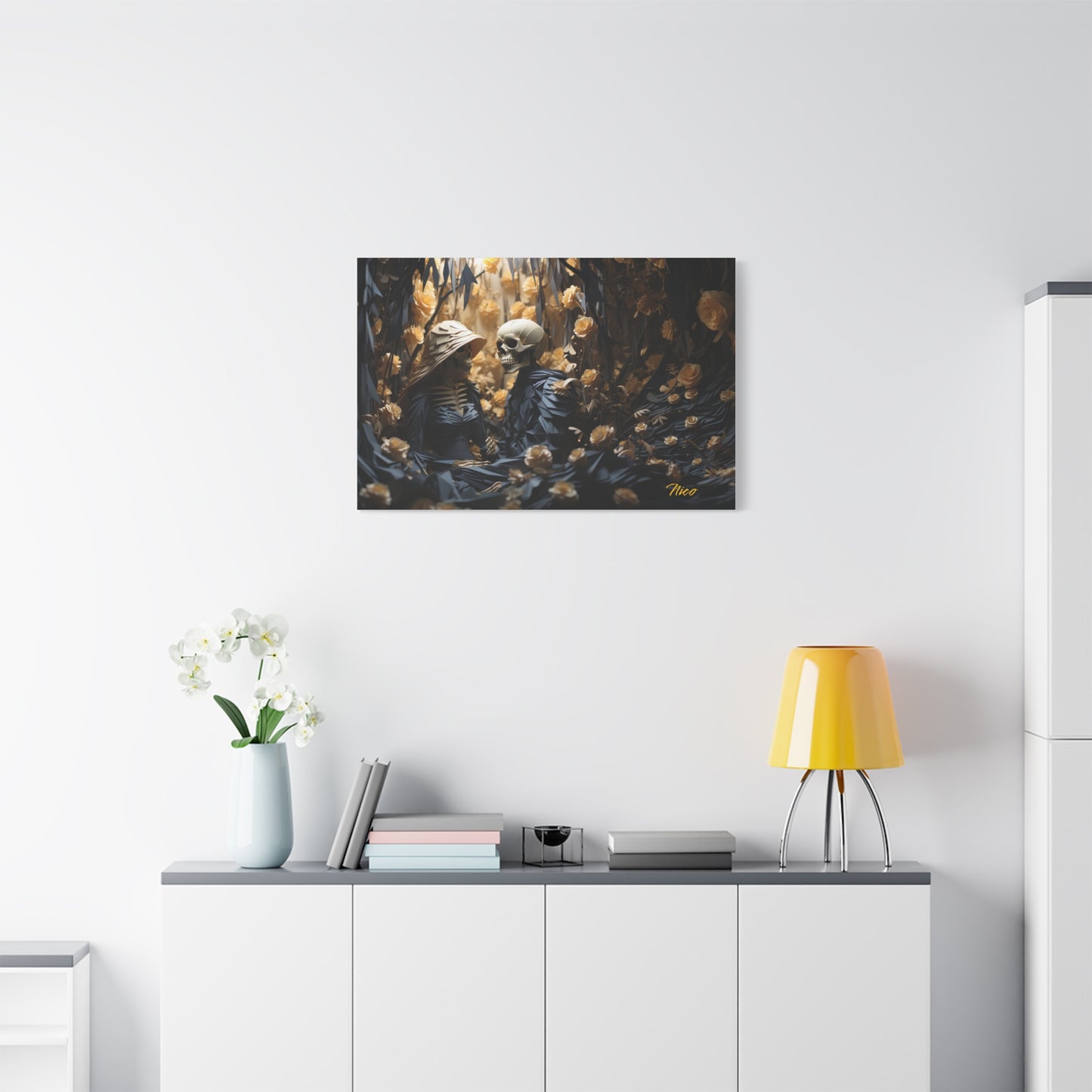 Halloween 2024 Series Print #4 - Streched Matte Canvas Print, 1.25" Thick