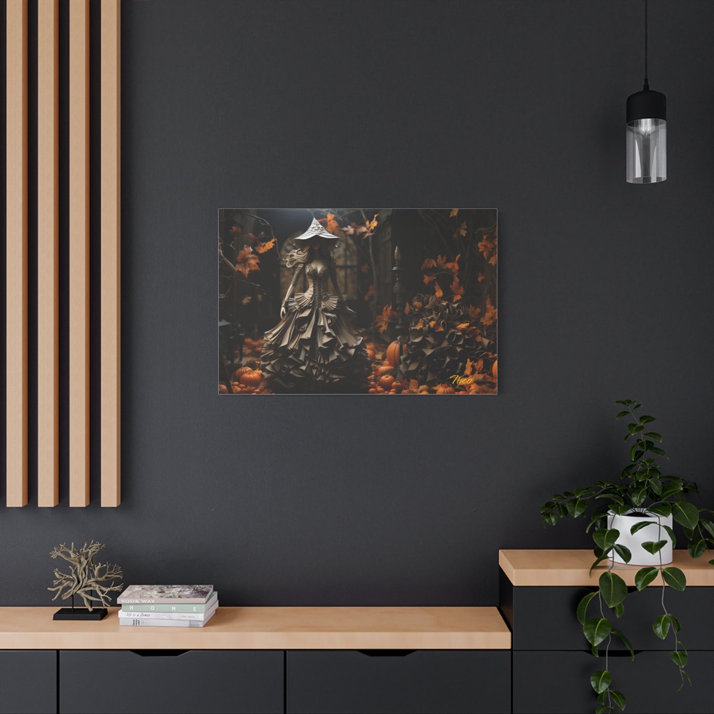Halloween 2024 Series Print #1 - Streched Matte Canvas Print, 1.25" Thick