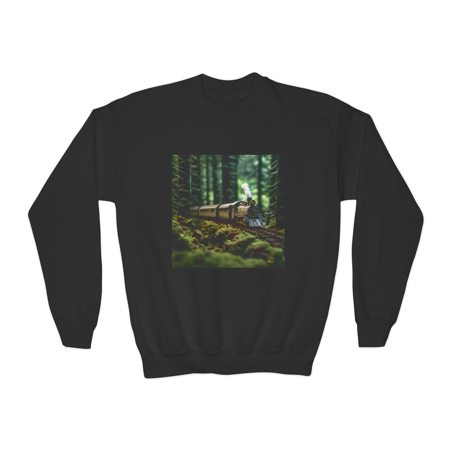 Orient Express Series Print #7 Youth Crewneck Sweatshirt