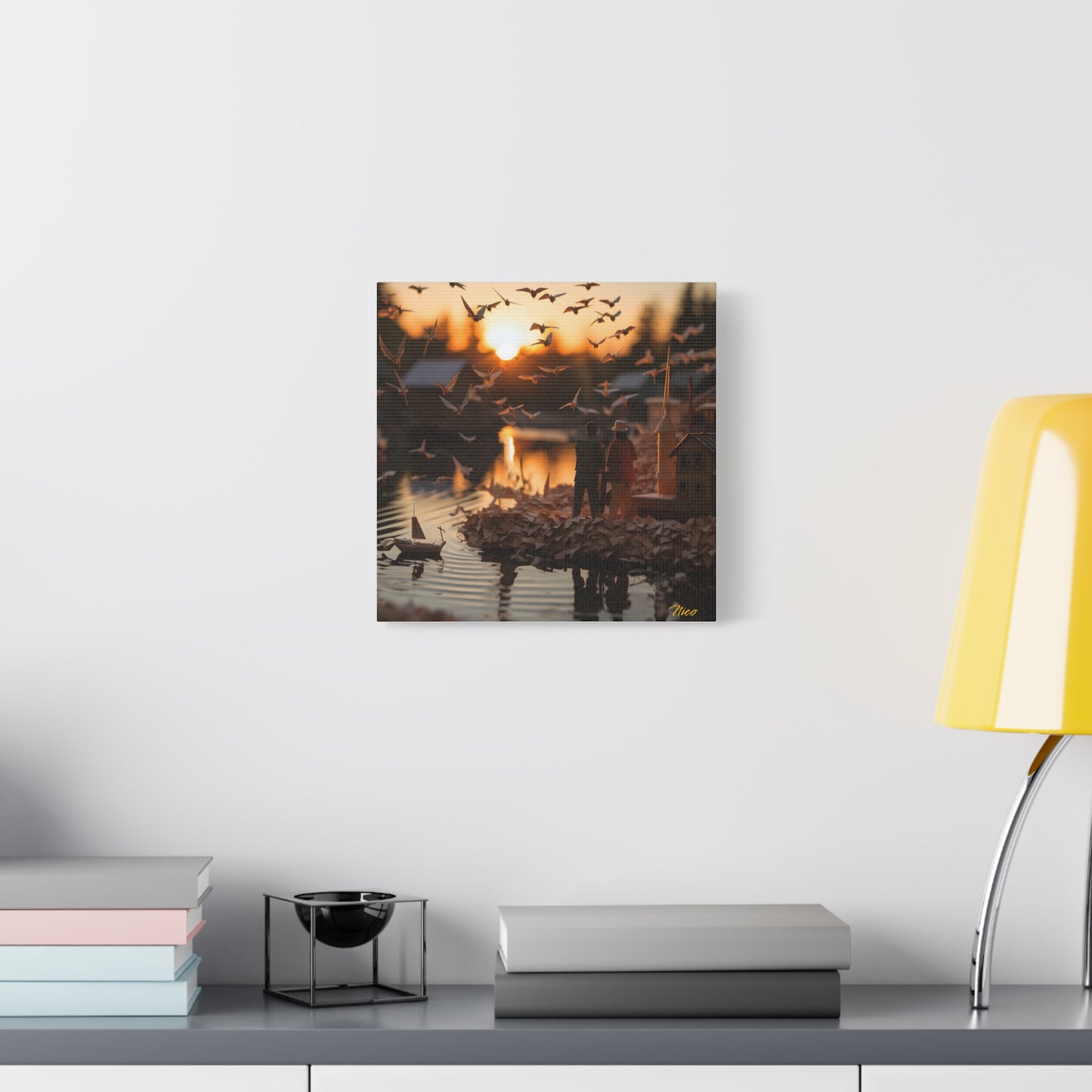 On The Docks By The Bay Series Print #10 - Streched Matte Canvas Print, 1.25" Thick