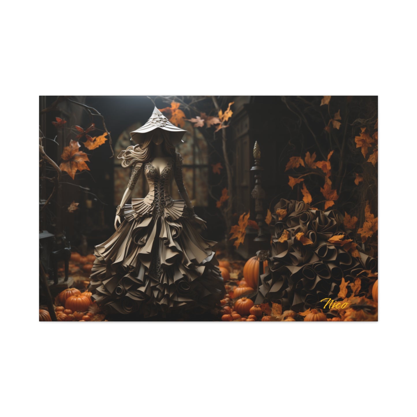 Halloween 2024 Series Print #1 - Streched Matte Canvas Print, 1.25" Thick