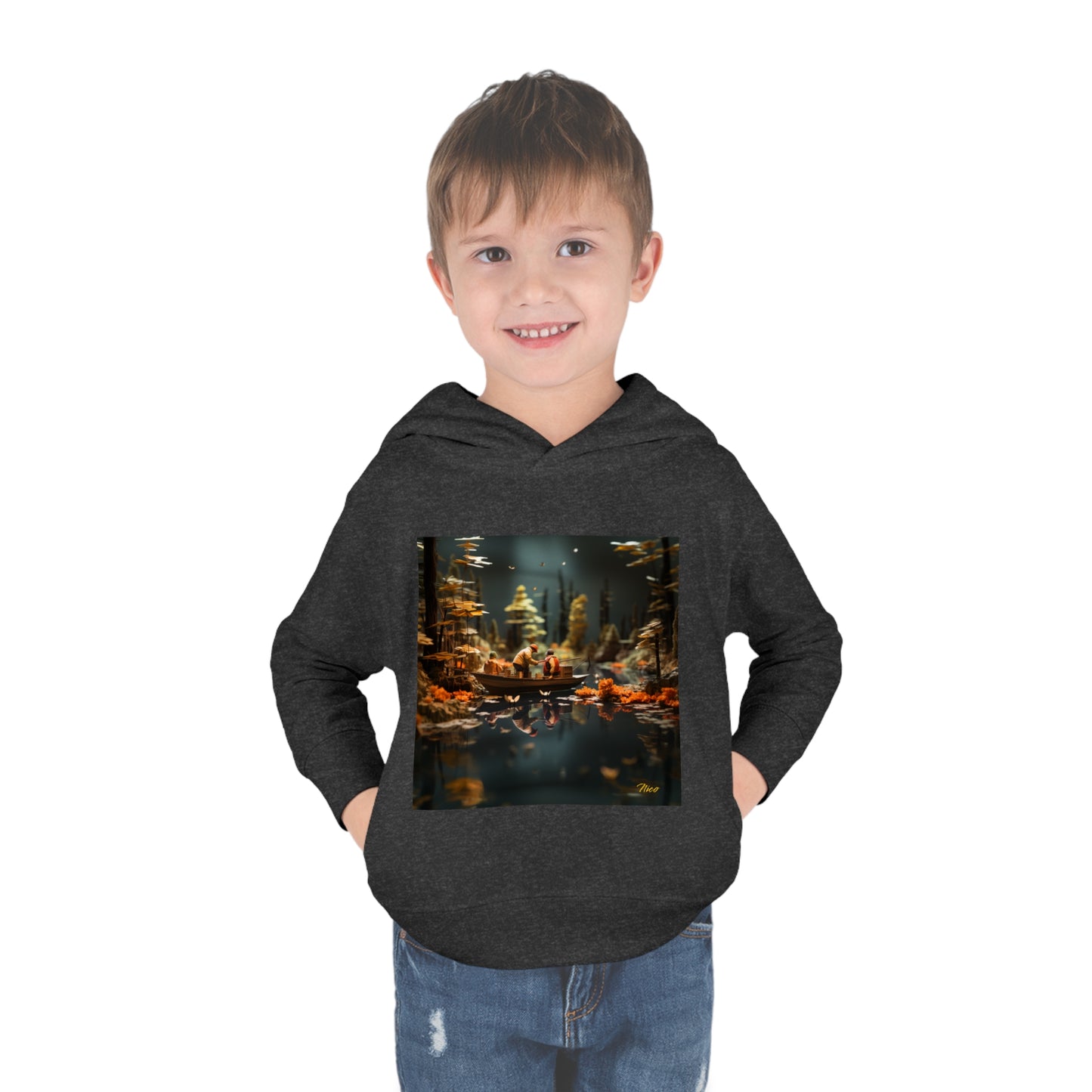 Born On A Bayou Series Print #10 Toddler Pullover Fleece Hoodie