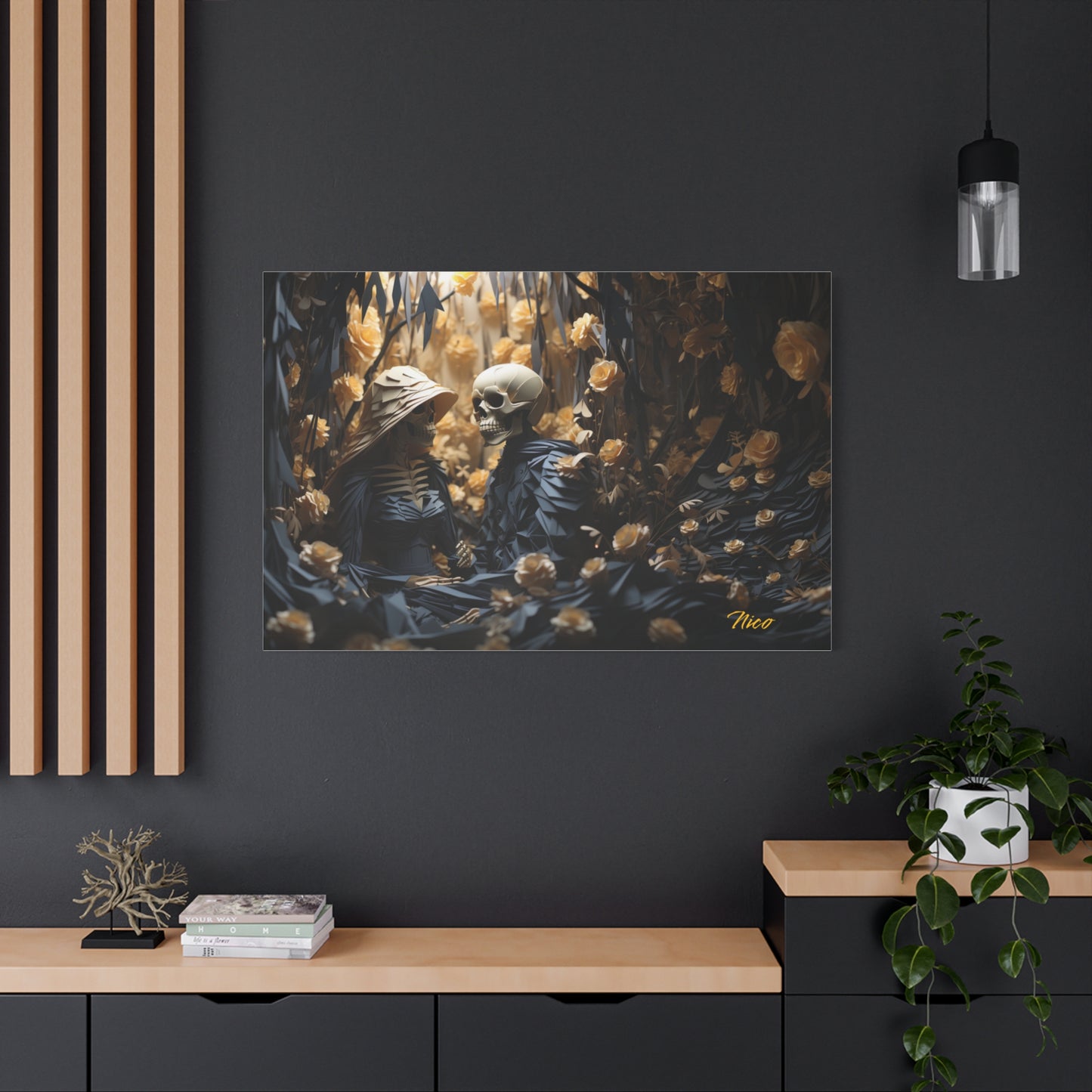 Halloween 2024 Series Print #4 - Streched Matte Canvas Print, 1.25" Thick