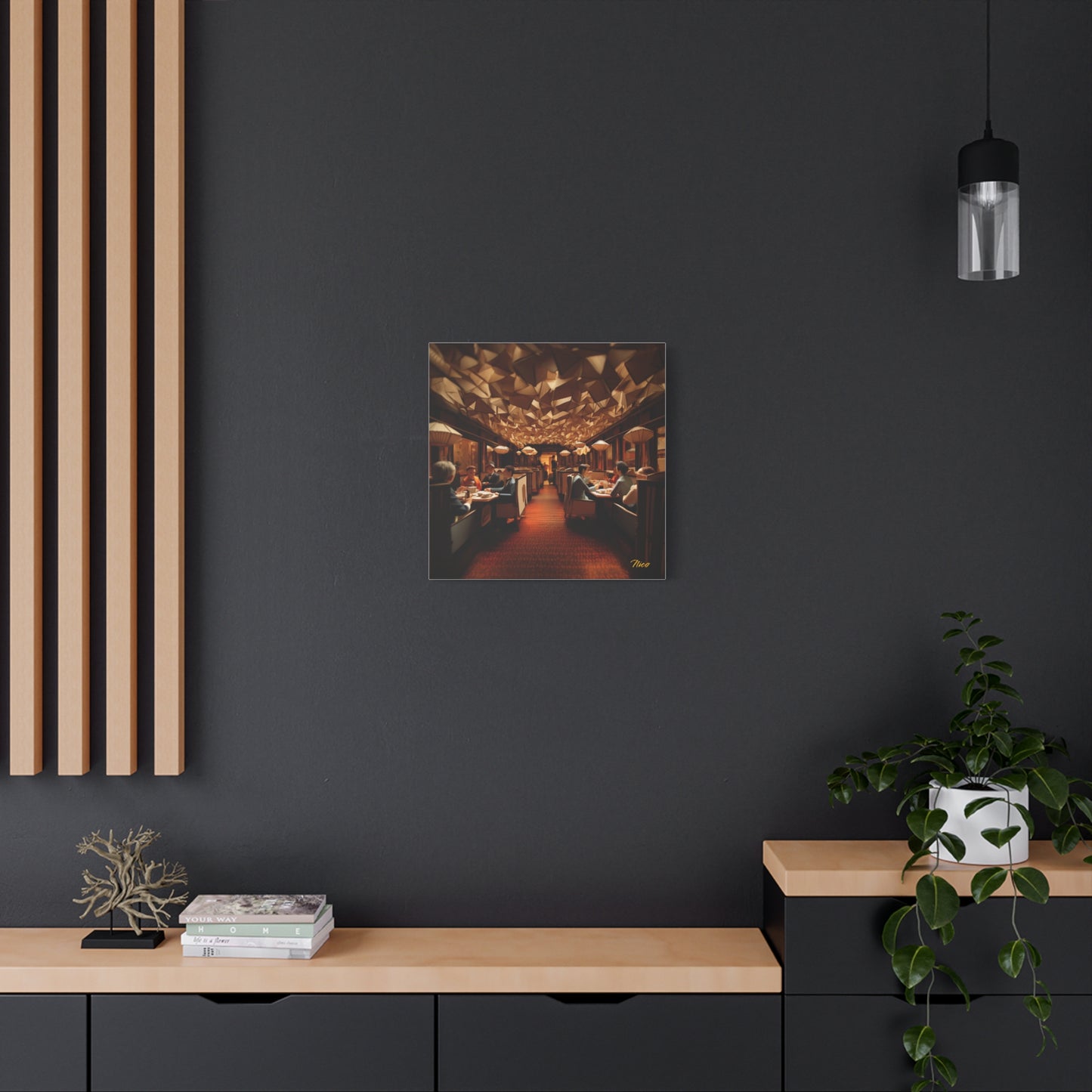 Orient Express Series Print #2 - Streched Matte Canvas Print, 1.25" Thick