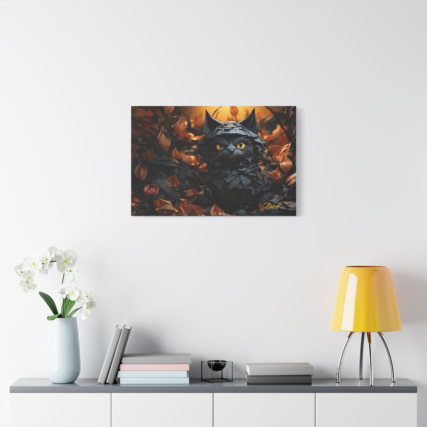 Halloween 2024 Series Print #2 - Streched Matte Canvas Print, 1.25" Thick