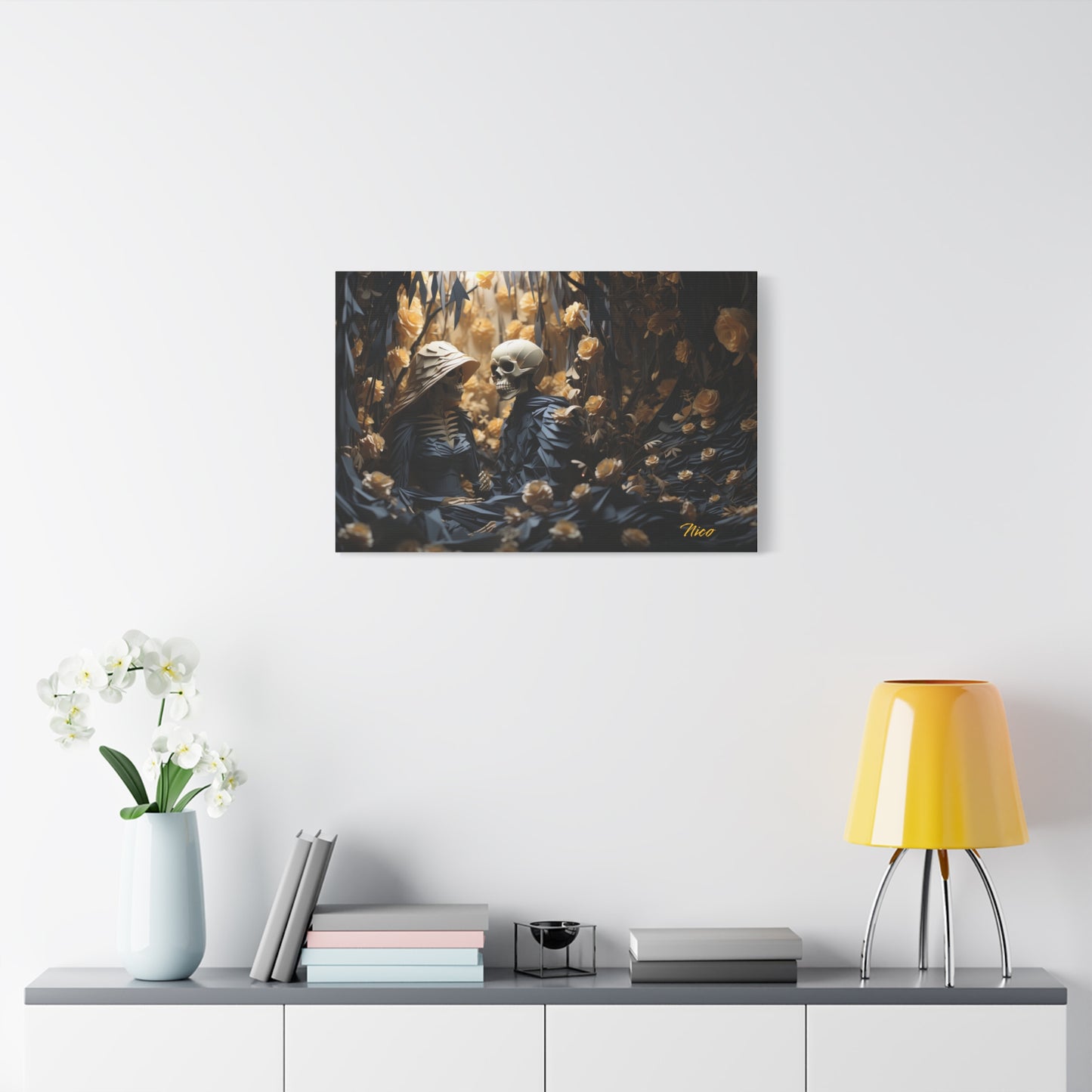 Halloween 2024 Series Print #4 - Streched Matte Canvas Print, 1.25" Thick