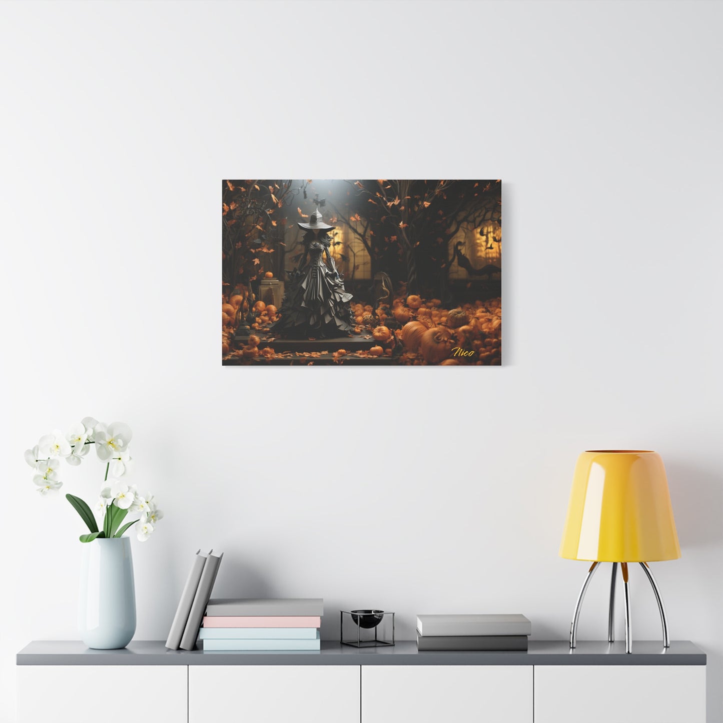 Halloween 2024 Series Print #10 - Streched Matte Canvas Print, 1.25" Thick
