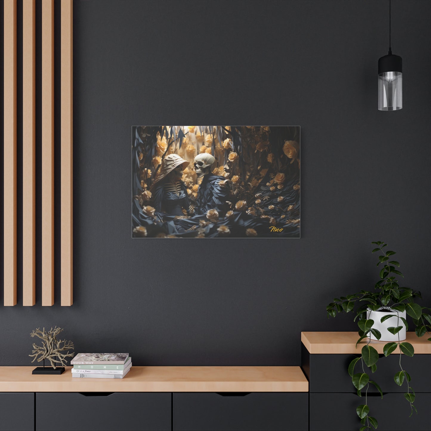Halloween 2024 Series Print #4 - Streched Matte Canvas Print, 1.25" Thick