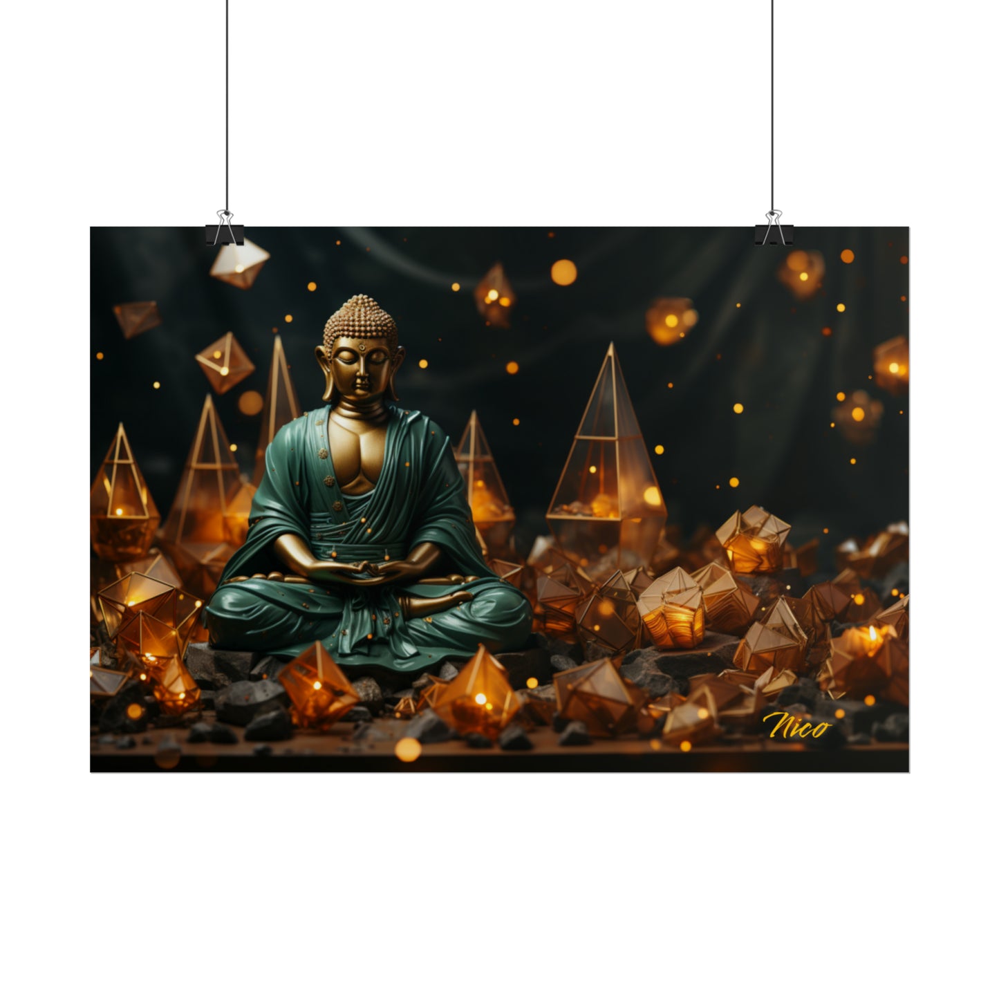 Ascending Buddha Series Print #4 - Fine Art, Matte or Semi-Gloss Print
