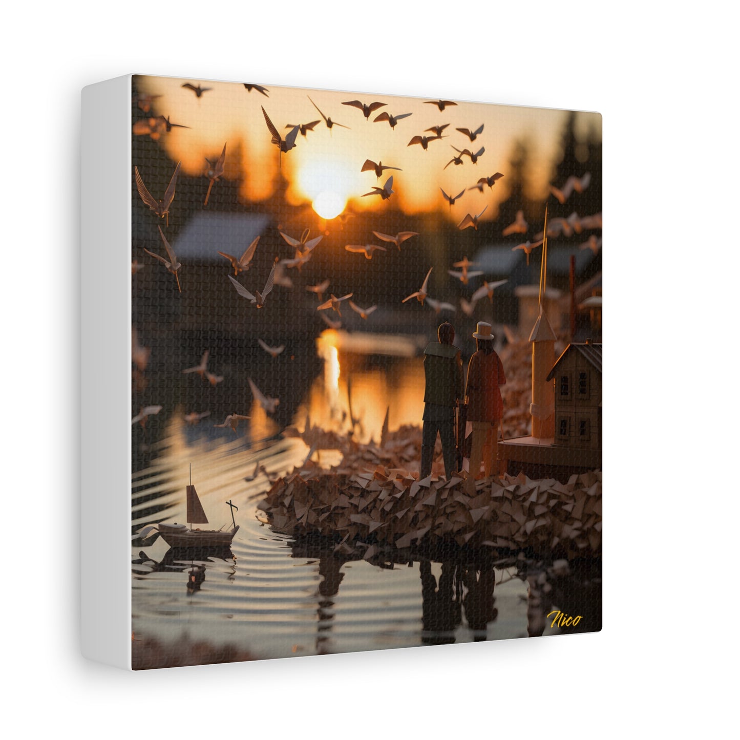 On The Docks By The Bay Series Print #10 - Streched Matte Canvas Print, 1.25" Thick