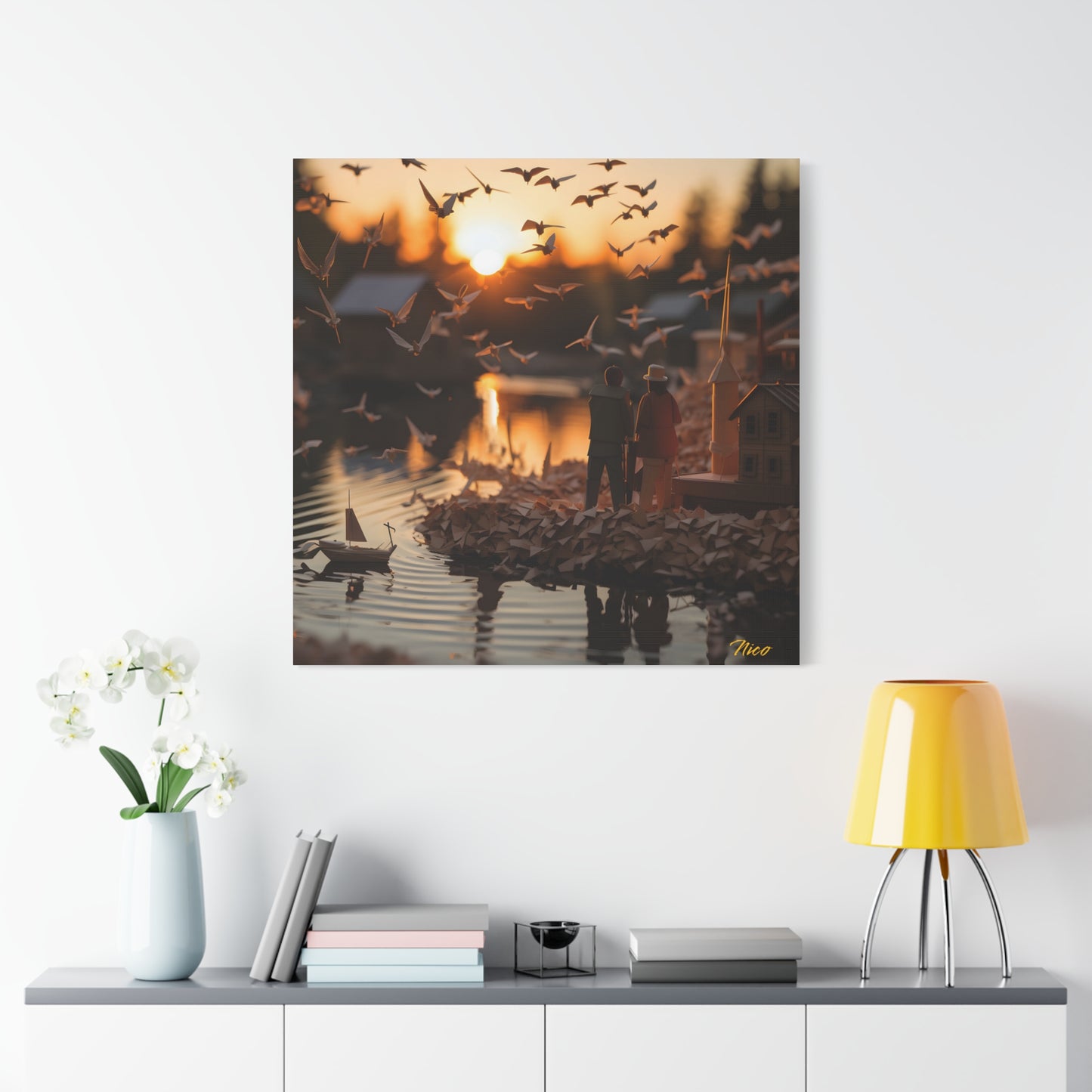 On The Docks By The Bay Series Print #10 - Streched Matte Canvas Print, 1.25" Thick
